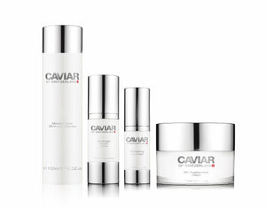 The Complete Set of four Caviar of Switzerland products